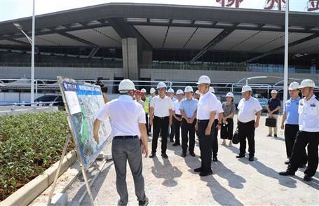 張壯到冶建公司一在建項目檢查指導(dǎo)